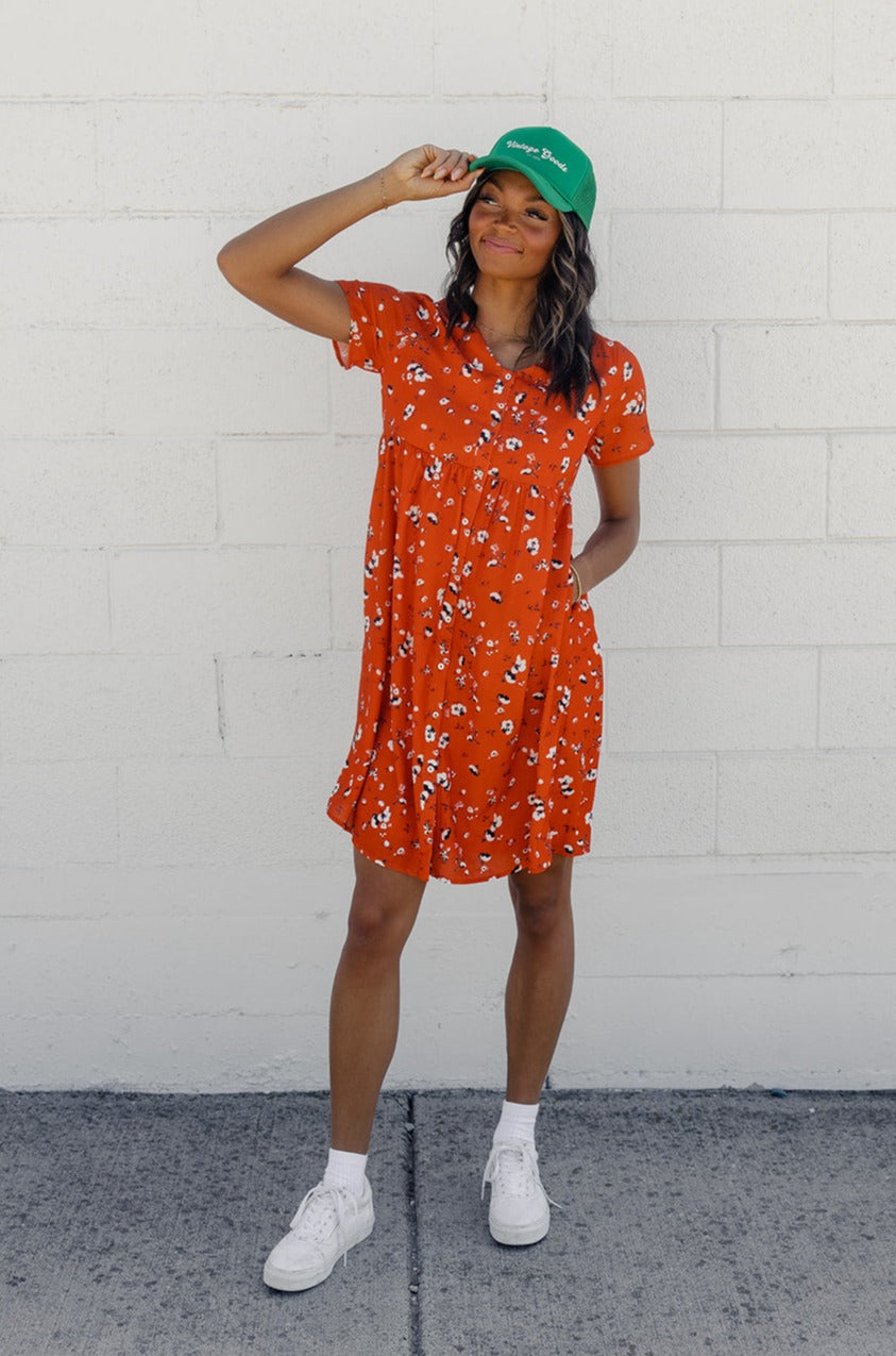 Jackie Button Down Dress