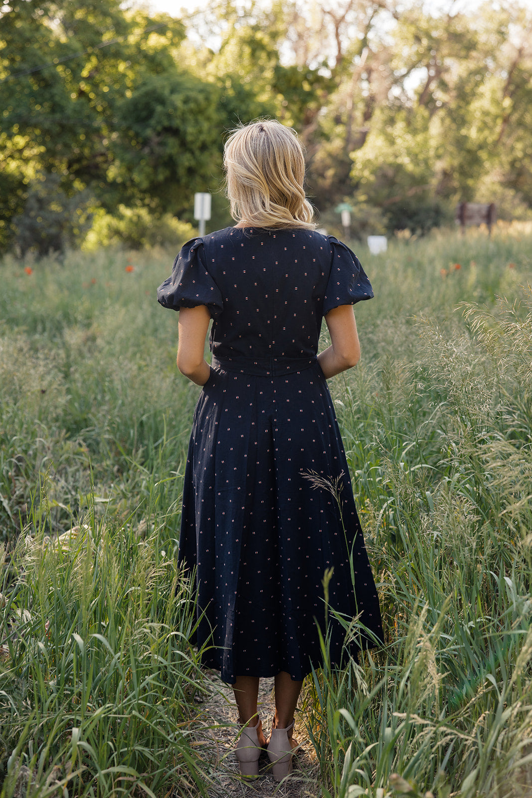 Lorelei Embroidered MOM Dress