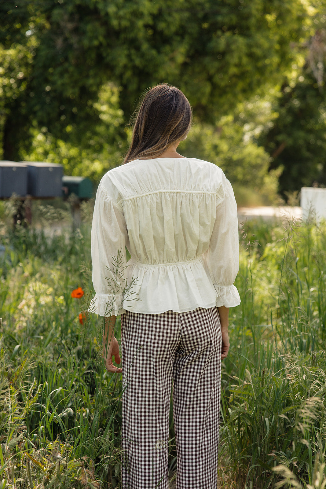 One Hit Wonder Tie Blouse