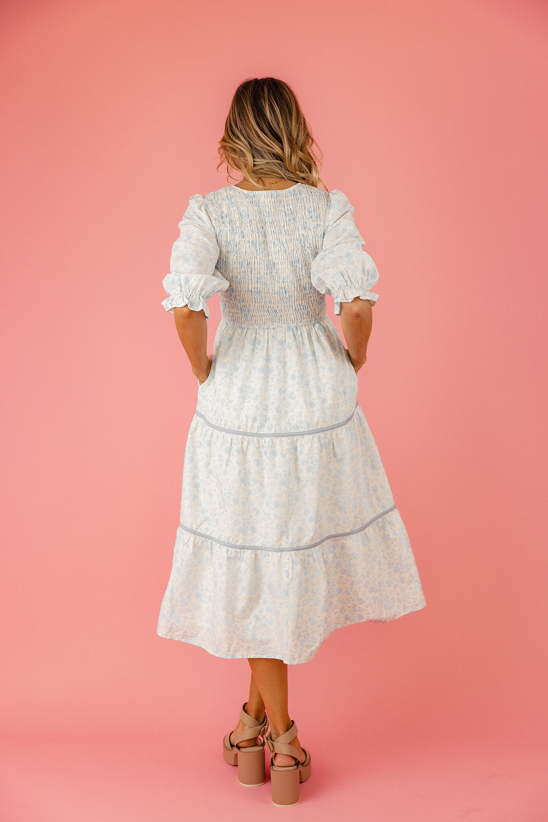 Beautiful Days Smocked Midi