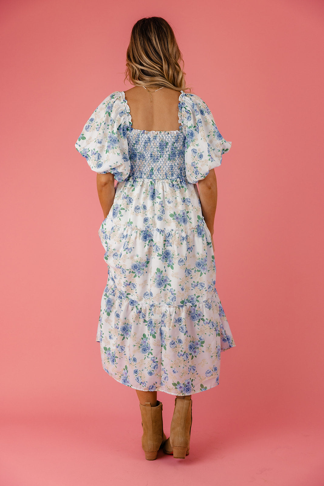 Charlotte Rose Smocked Midi