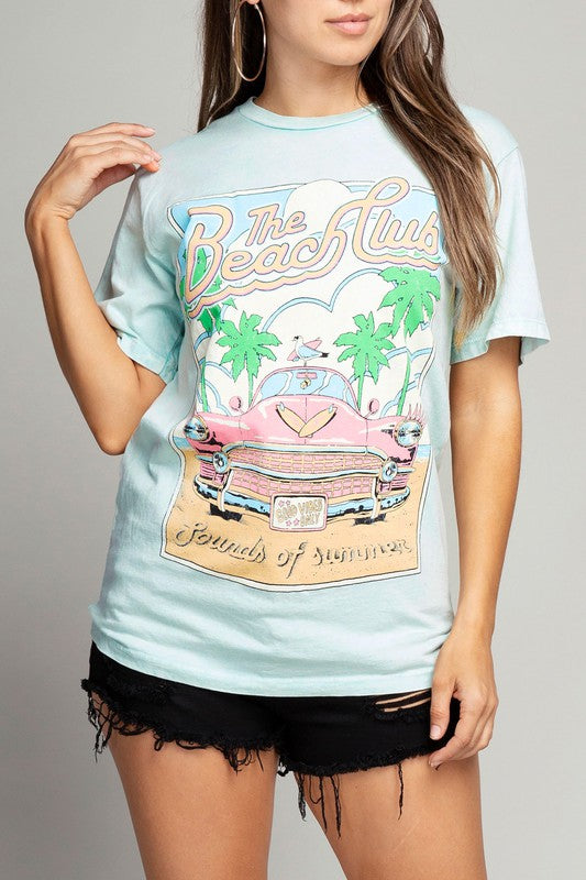 The Beach Club Graphic Tee