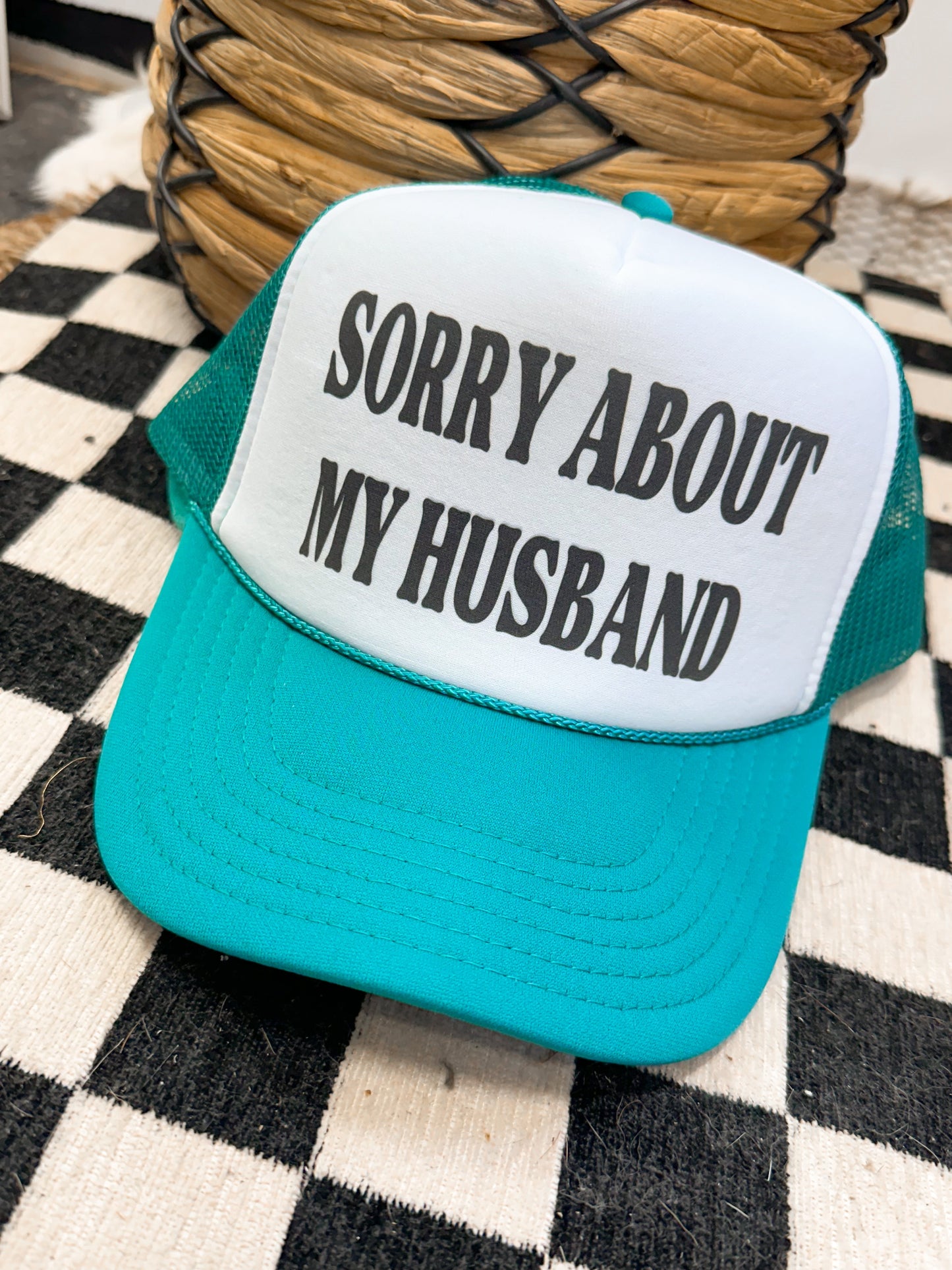 SORRY ABOUT MY HUSBAND