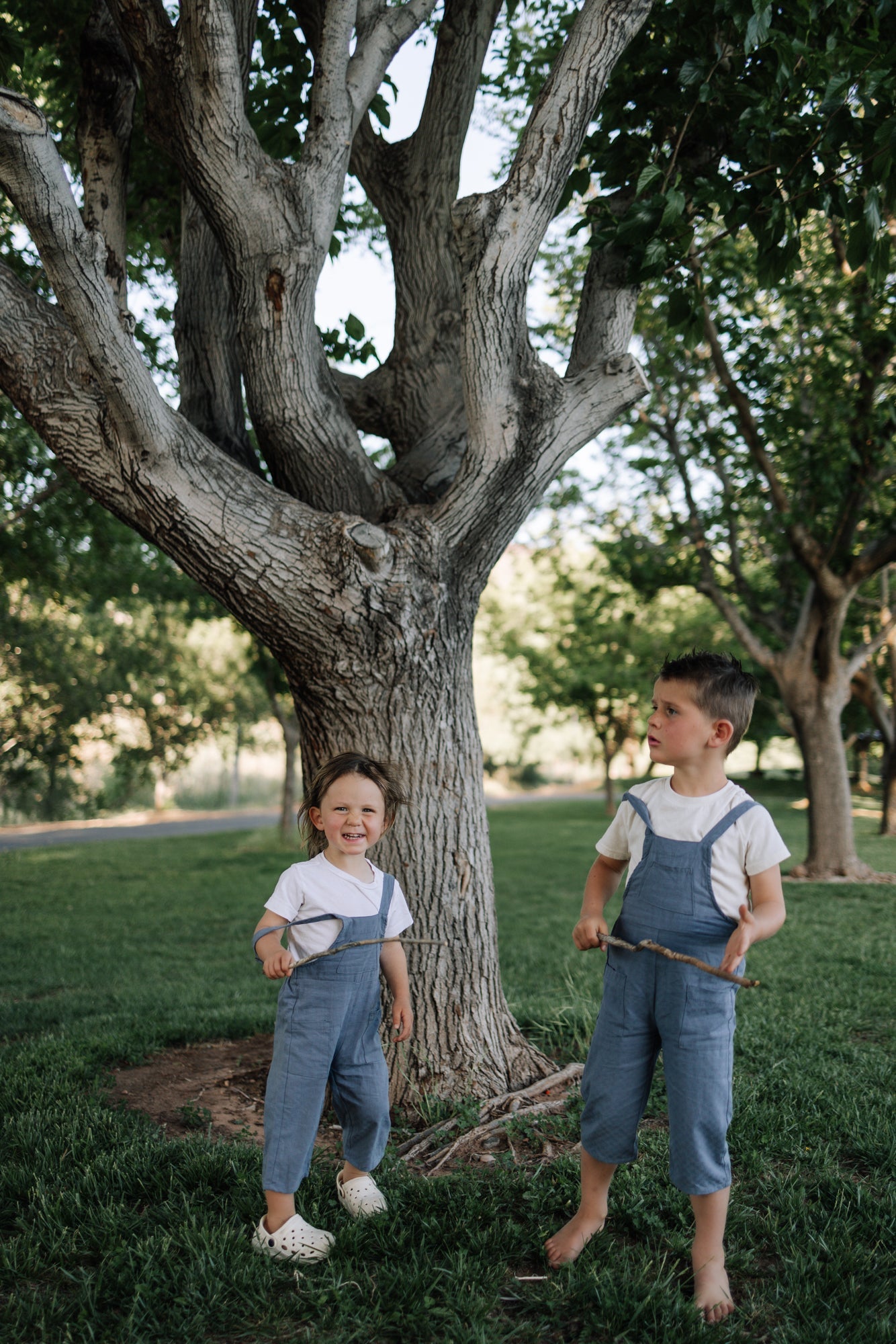 Cody Jumpsuit in Blue - Kids