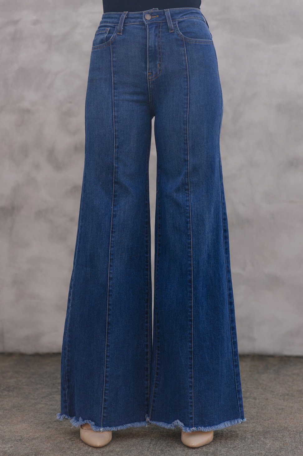 The Loretta Flares in Medium Wash