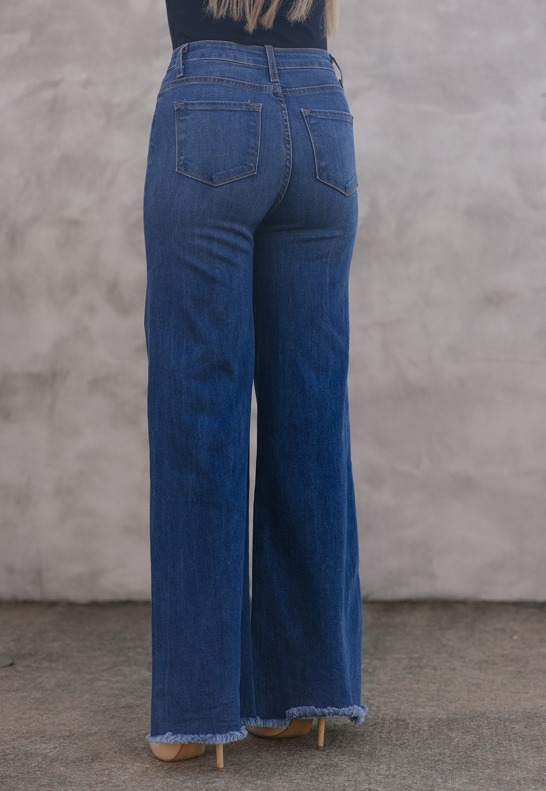 The Loretta Flares in Medium Wash