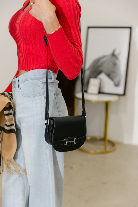 The Charity Horsebit Crossbody Bag