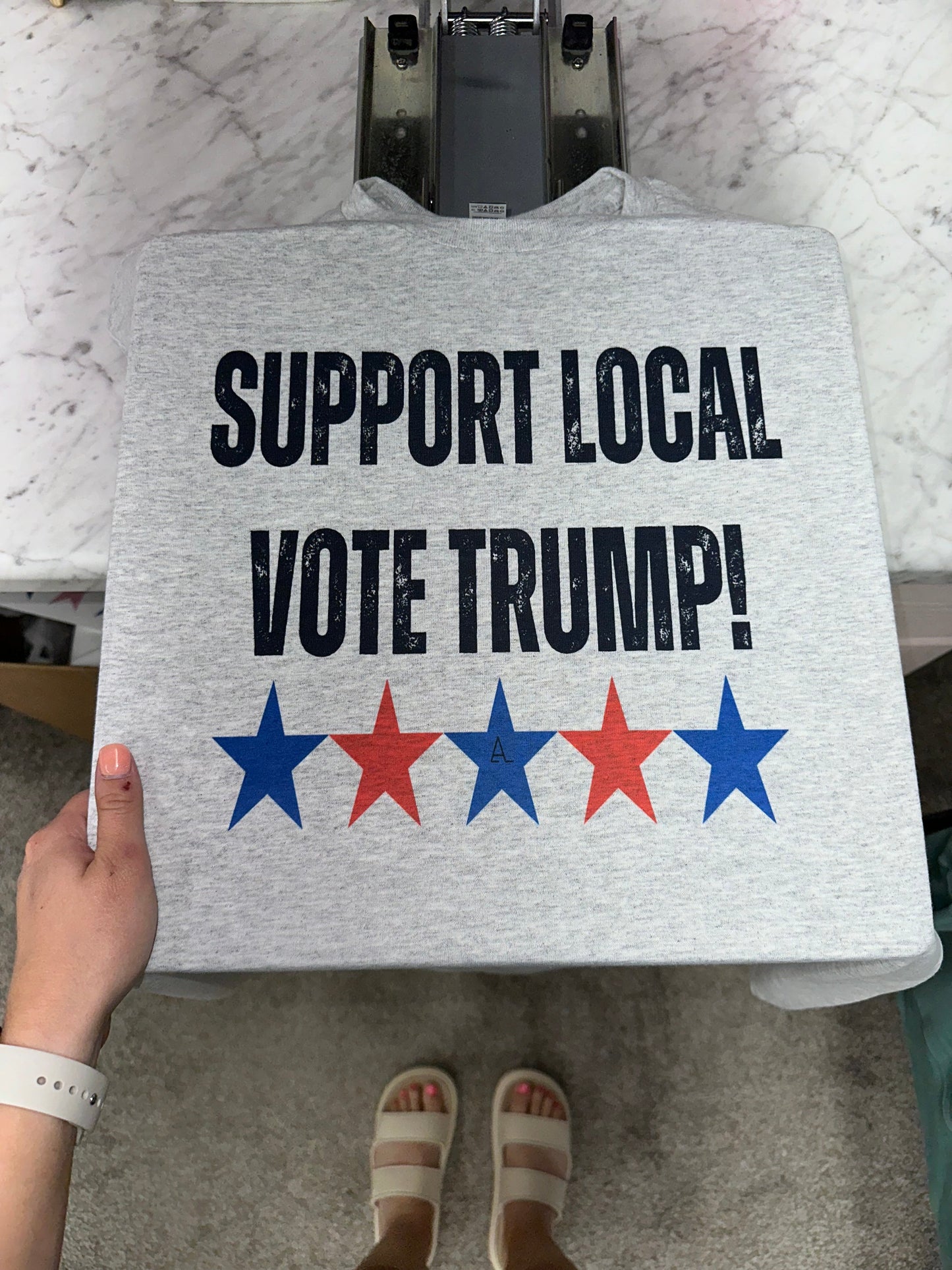 SUPPORT LOCAL, VOTE TRUMP