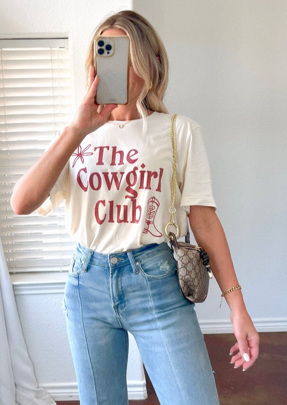 The Cowgirl Club Tee