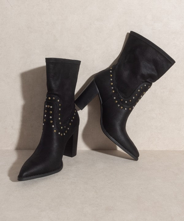 The Paris Studded Boots