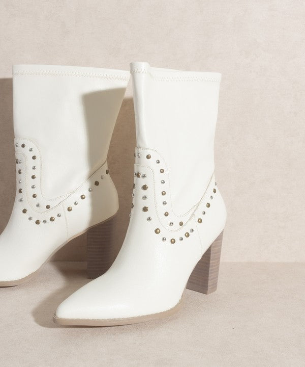 The Paris Studded Boots