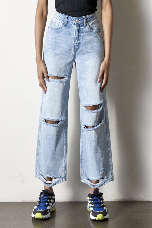 The Brandy Straight Leg Jean