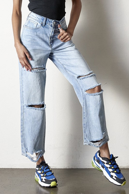 The Brandy Straight Leg Jean