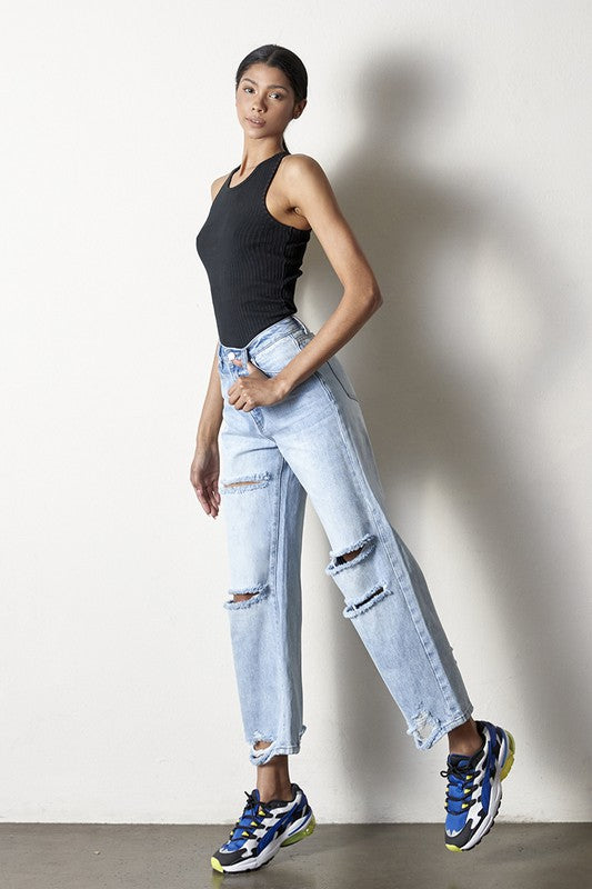 The Brandy Straight Leg Jean