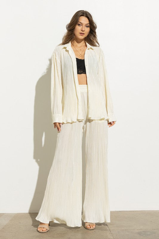 The Carmen Pleated Set