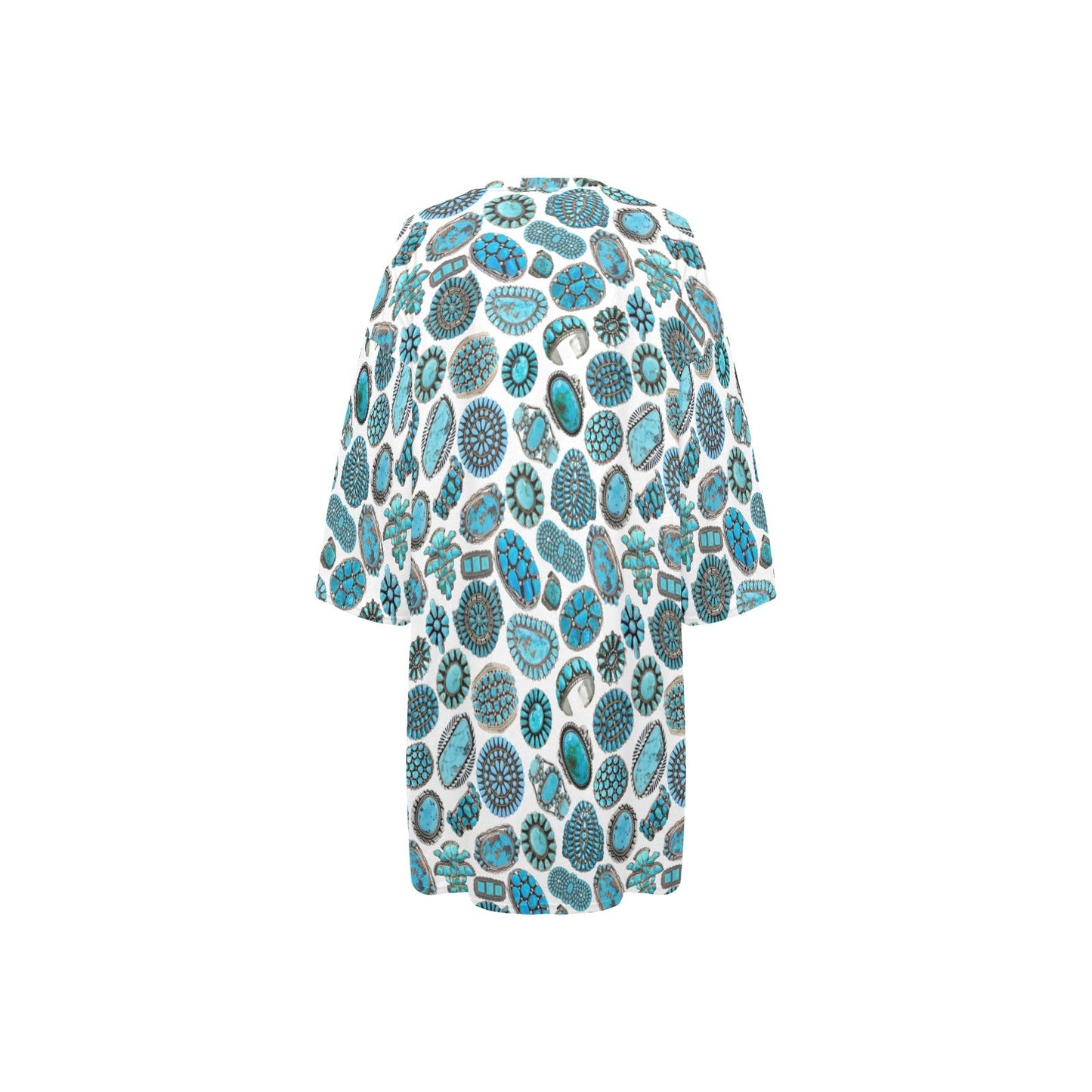 Turquoise Crazy Oversized Sleep Shirt