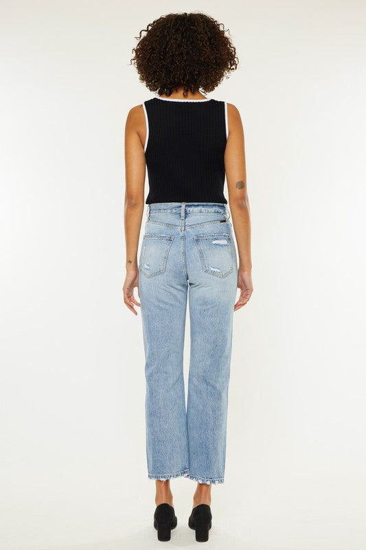 The Bennie High Rise 90's Boyfriend Jeans