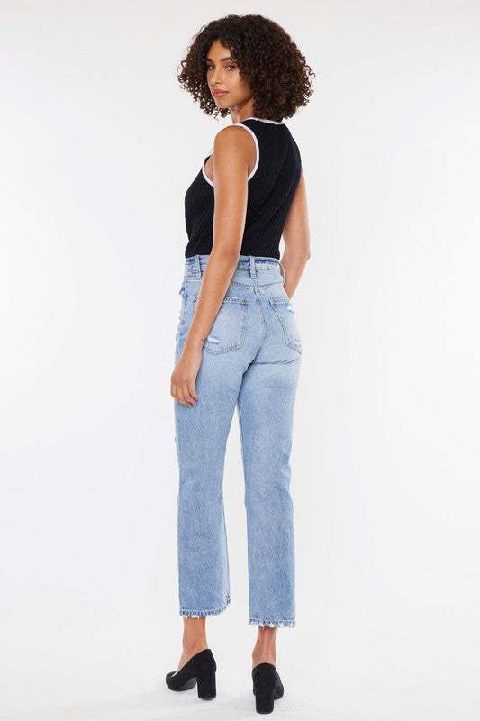 The Bennie High Rise 90's Boyfriend Jeans