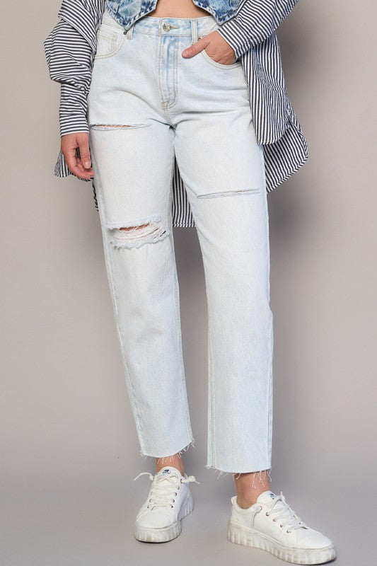 The Kinsley Straight Leg Jean