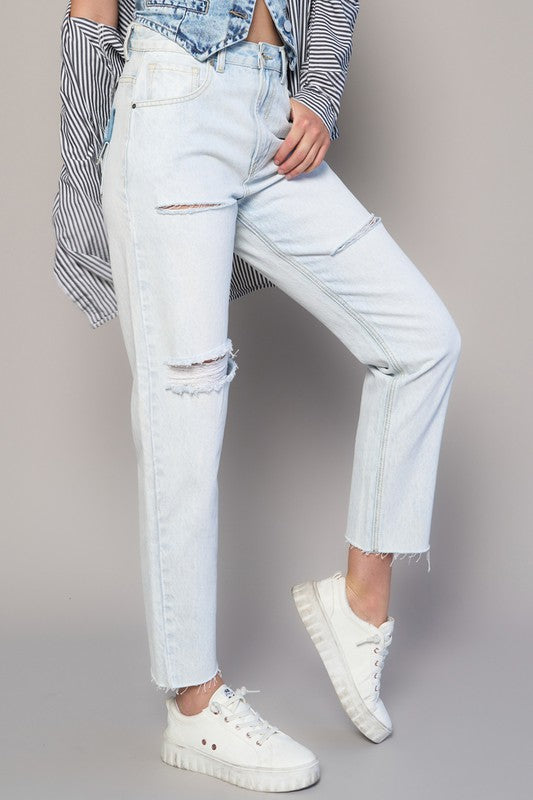 The Kinsley Straight Leg Jean