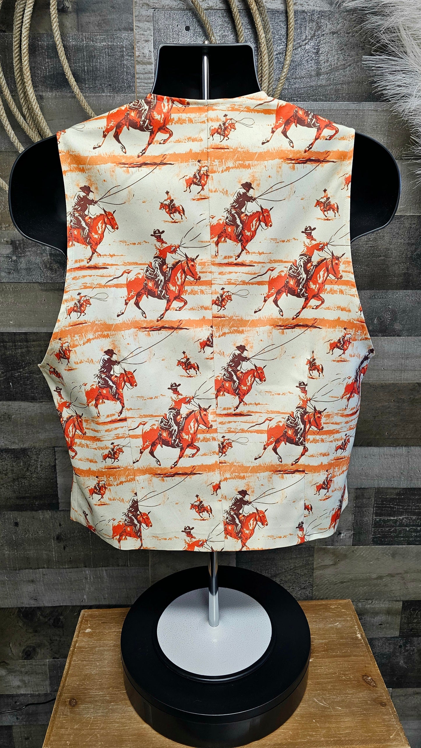 Retro Western Men's Vest