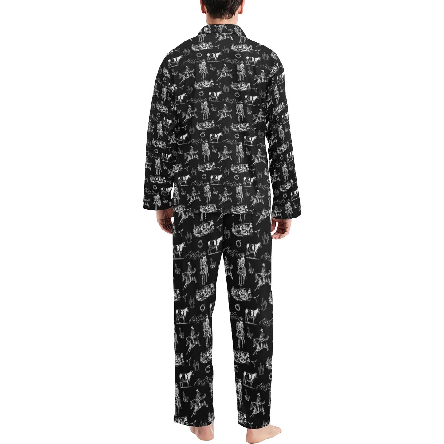 Ranch Life Men's Western Pajama Set