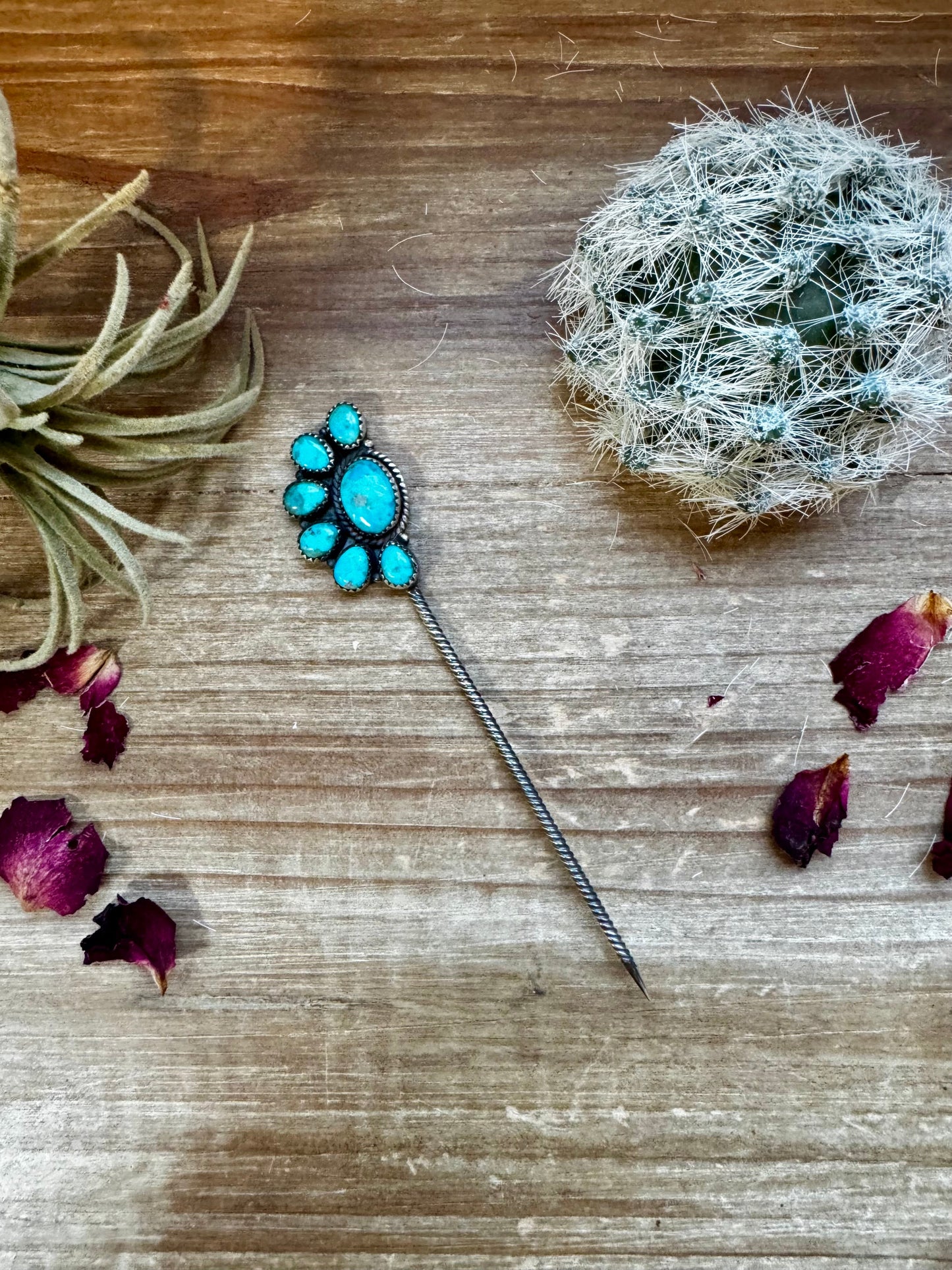 Kingman Turquoise Hat pins