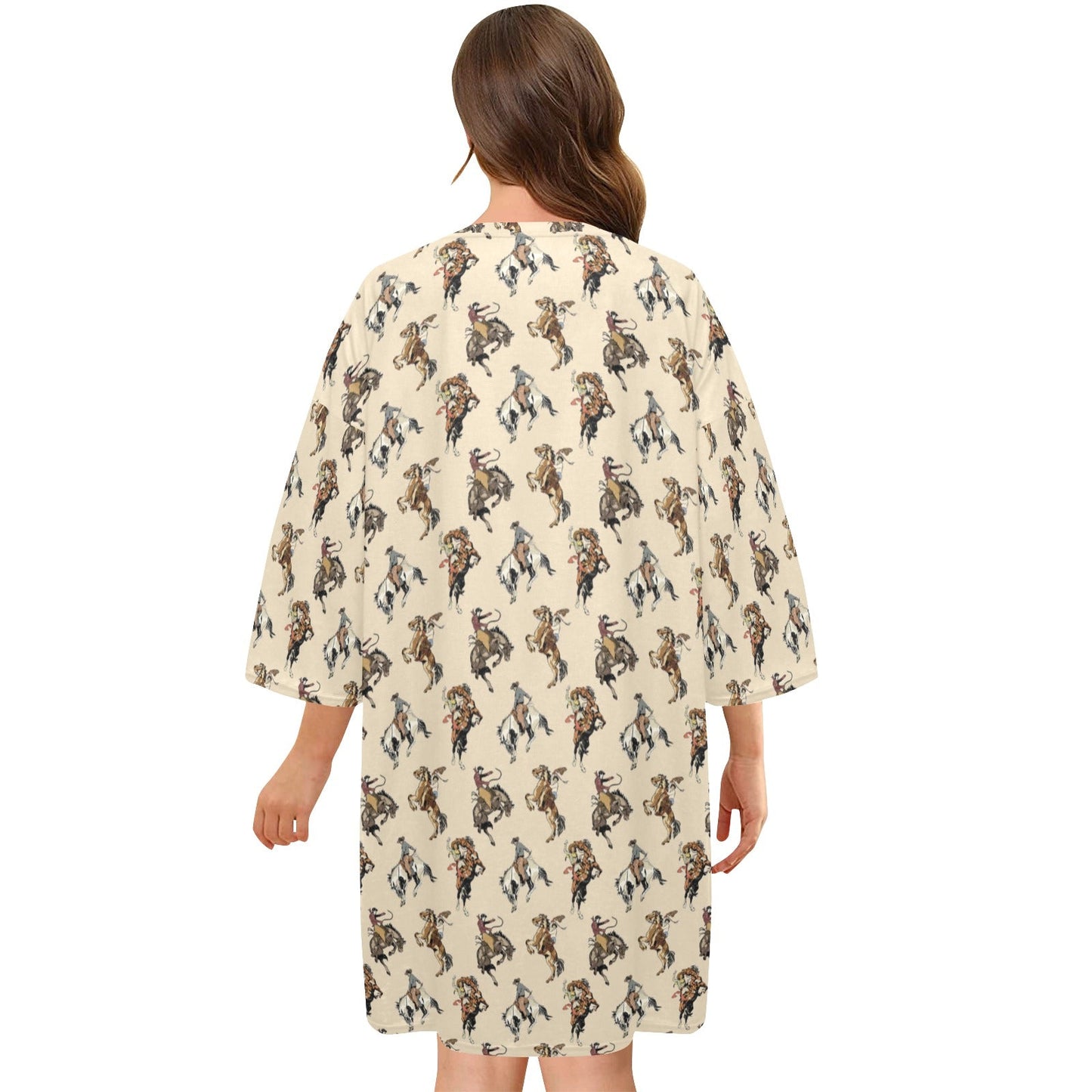 Vintage Cowgirl Oversized Sleep Shirt