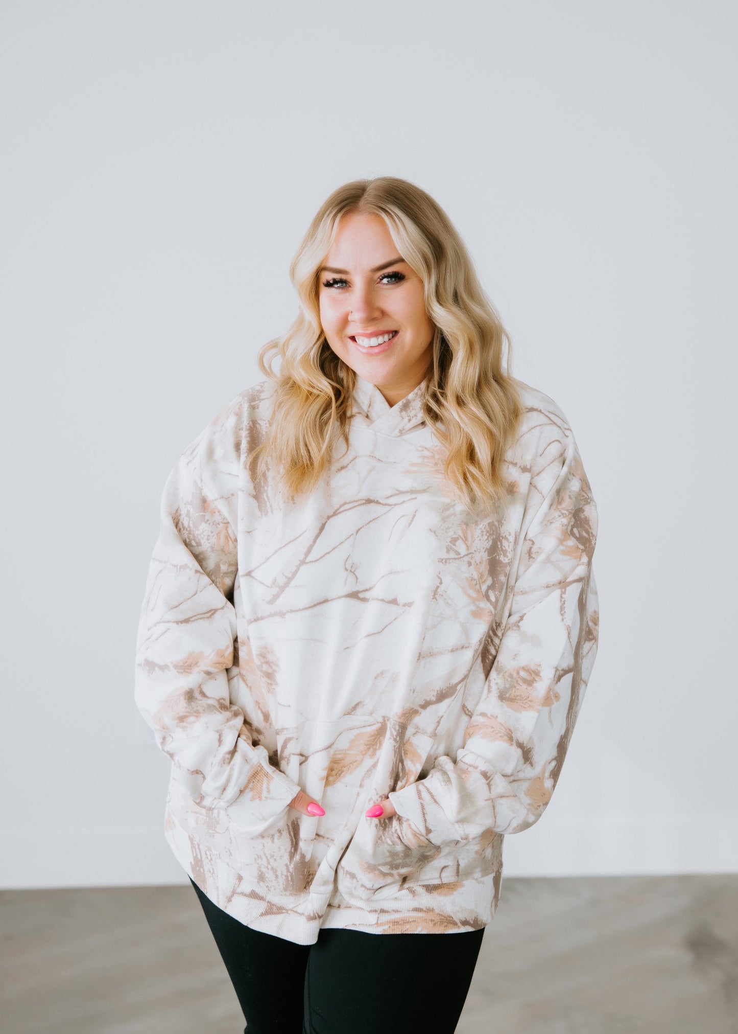 Sand Dune Camo Hoodie by Lily & Lottie