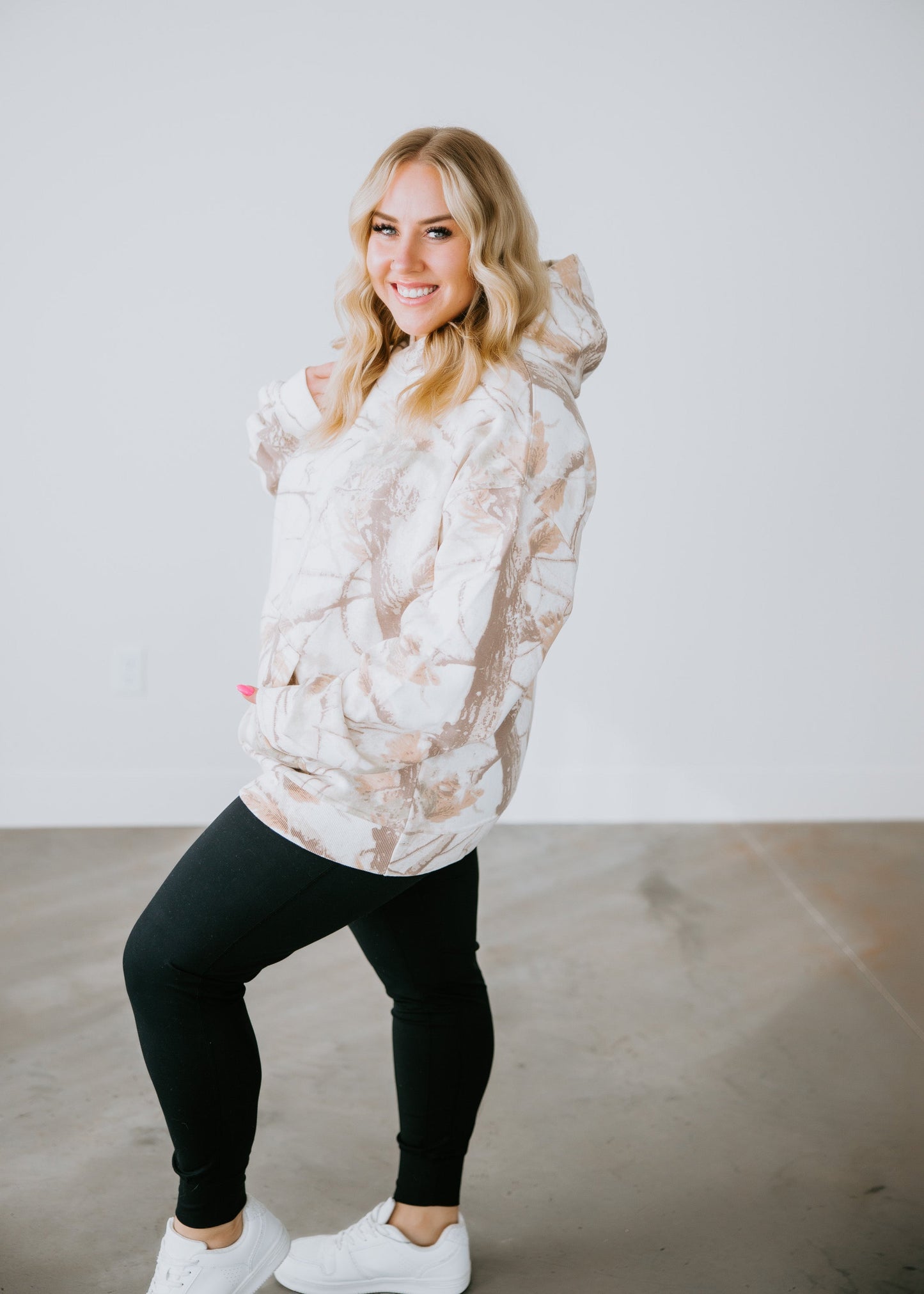 Sand Dune Camo Hoodie by Lily & Lottie