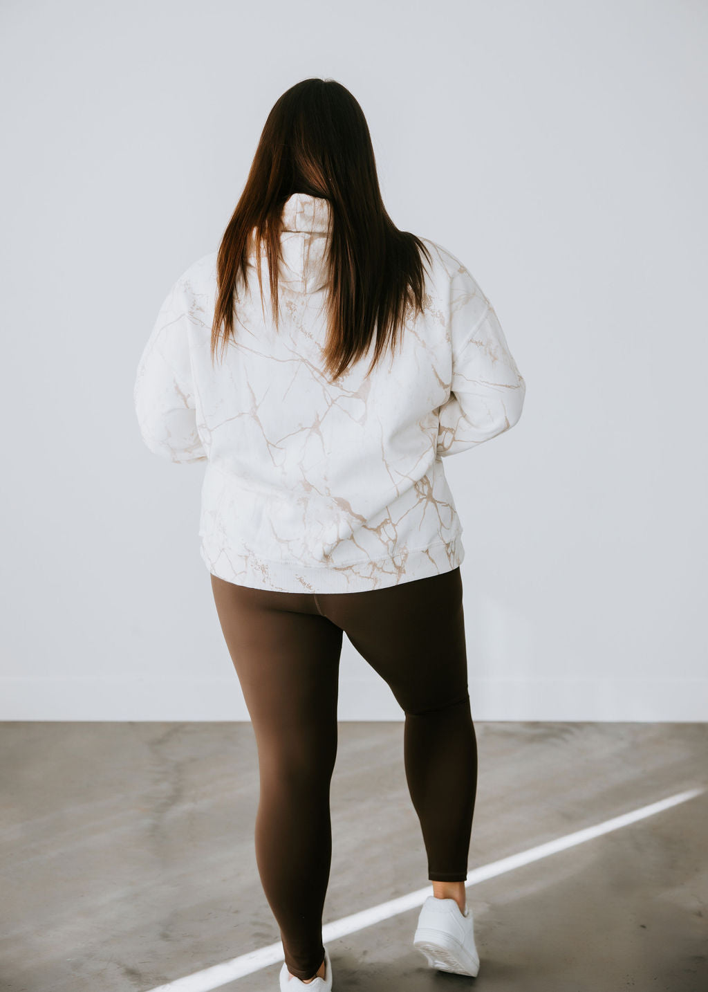 Marble Hoodie by Lily & Lottie