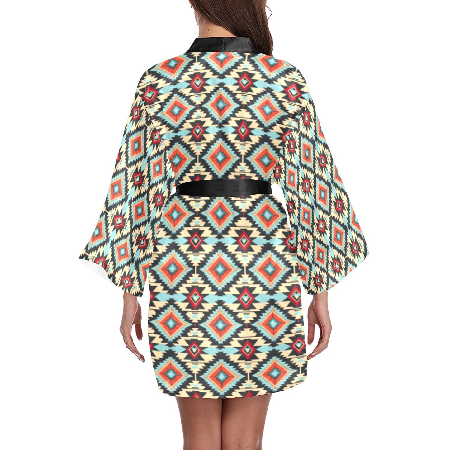 Colorado Aztec Women's Lounge Kimono Robe