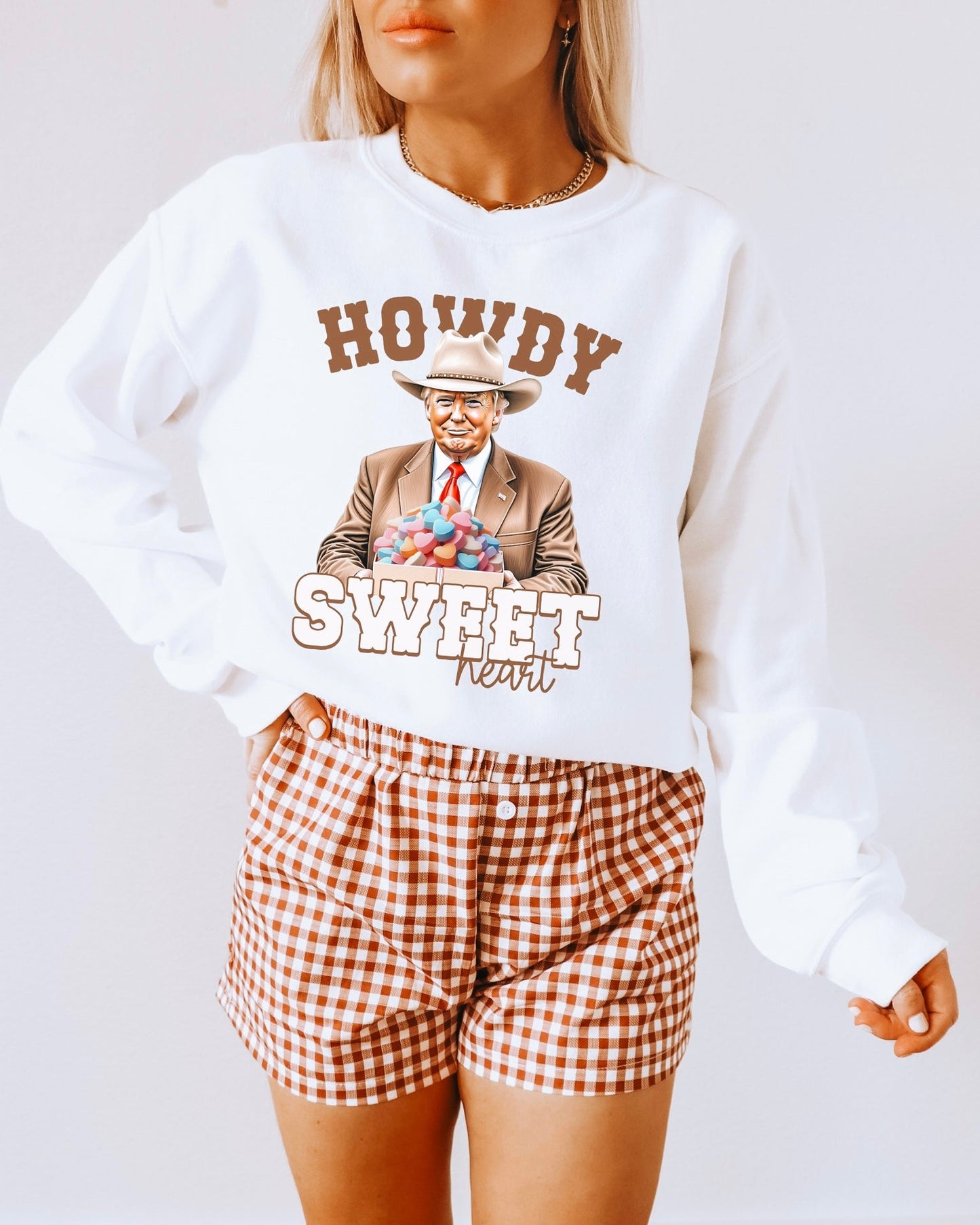 Howdy Sweatheart Crewneck