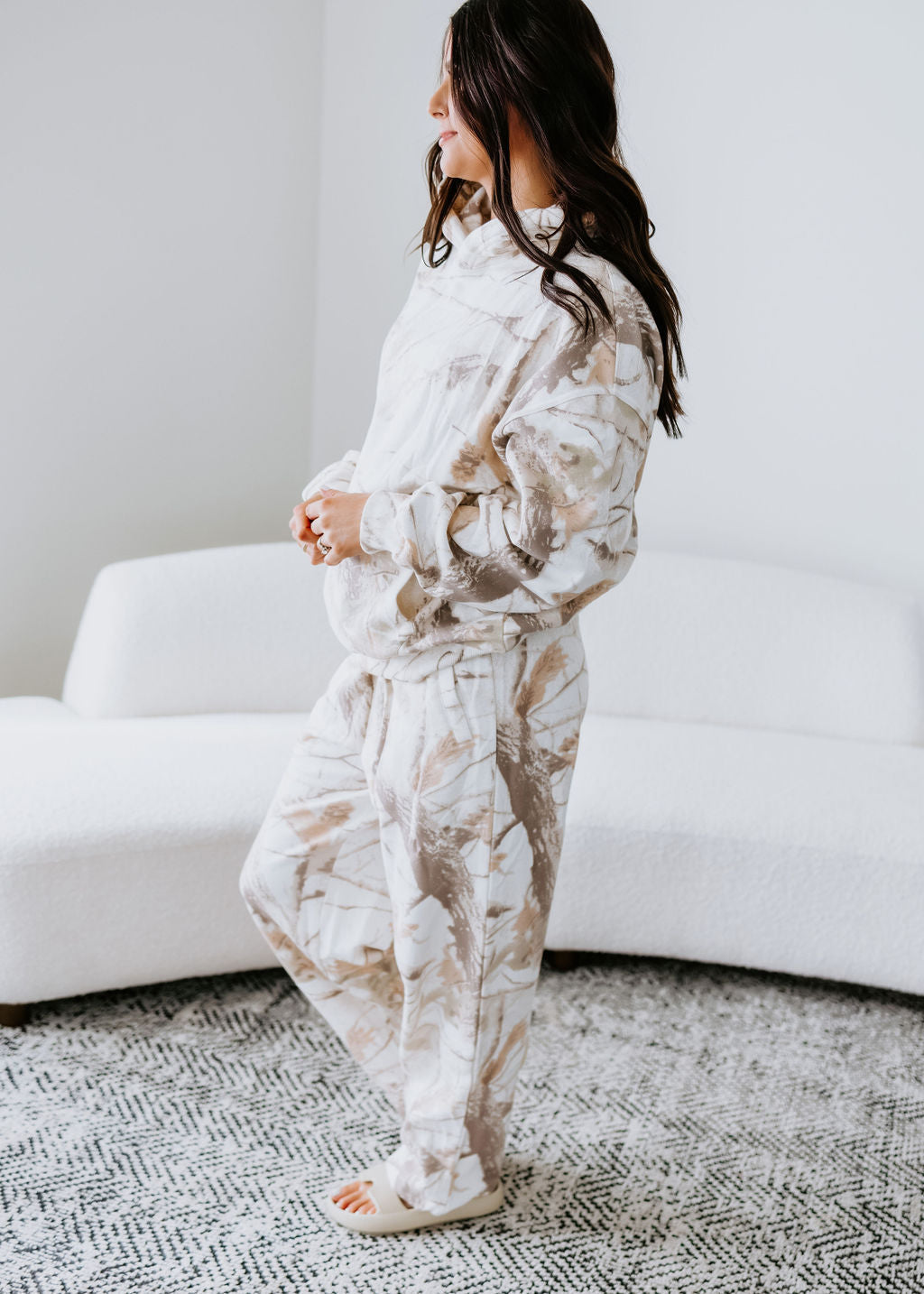 Sand Dune Camo Hoodie by Lily & Lottie