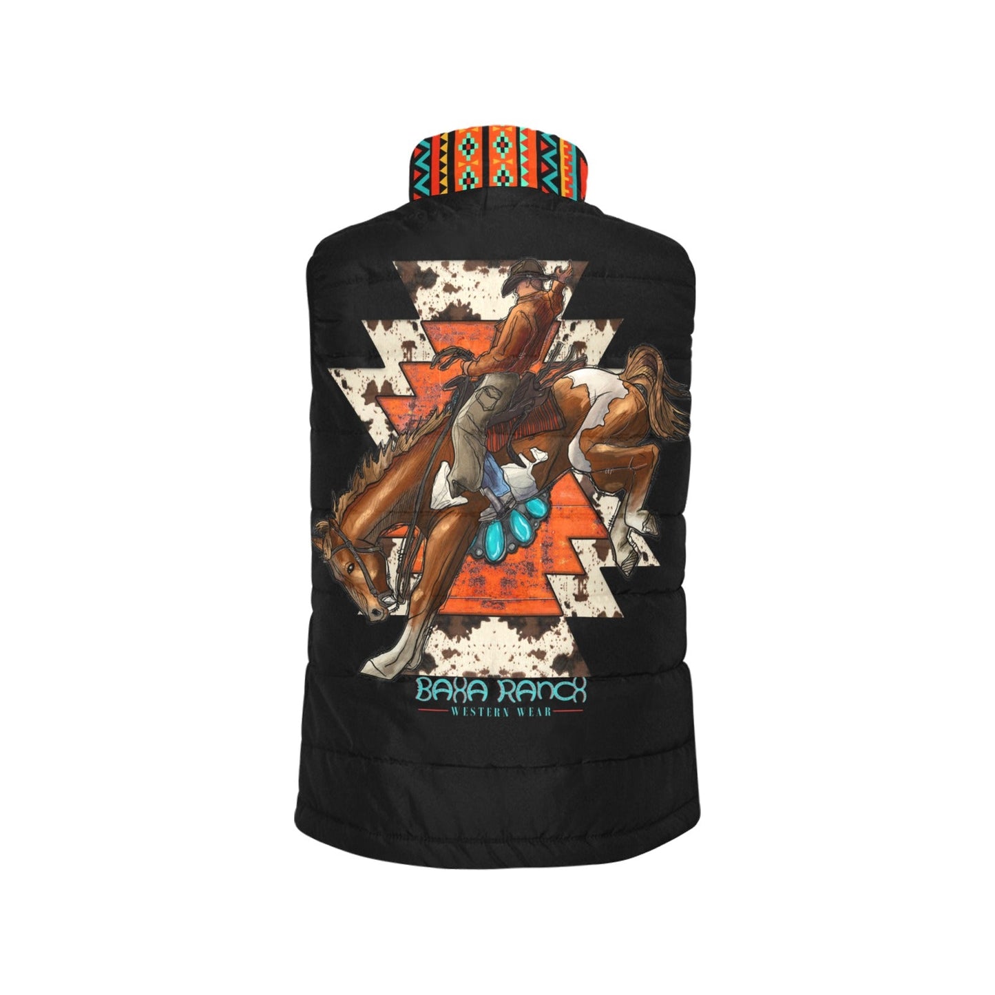 Aztec Bronc Puffy Vest