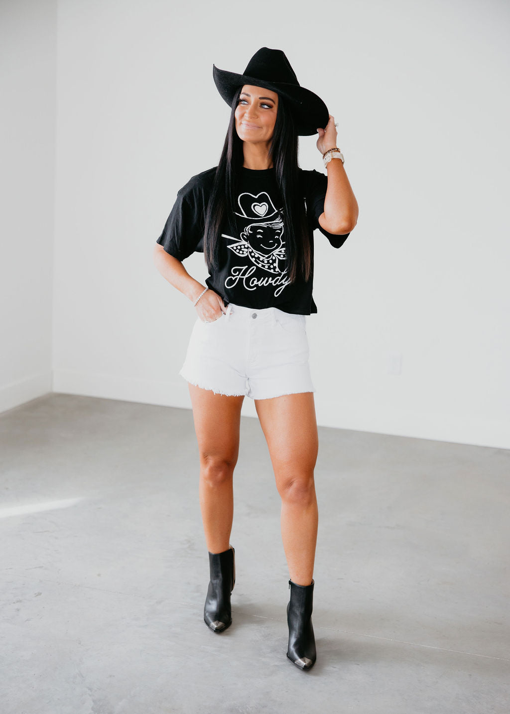 Howdy Cowboy Graphic Tee