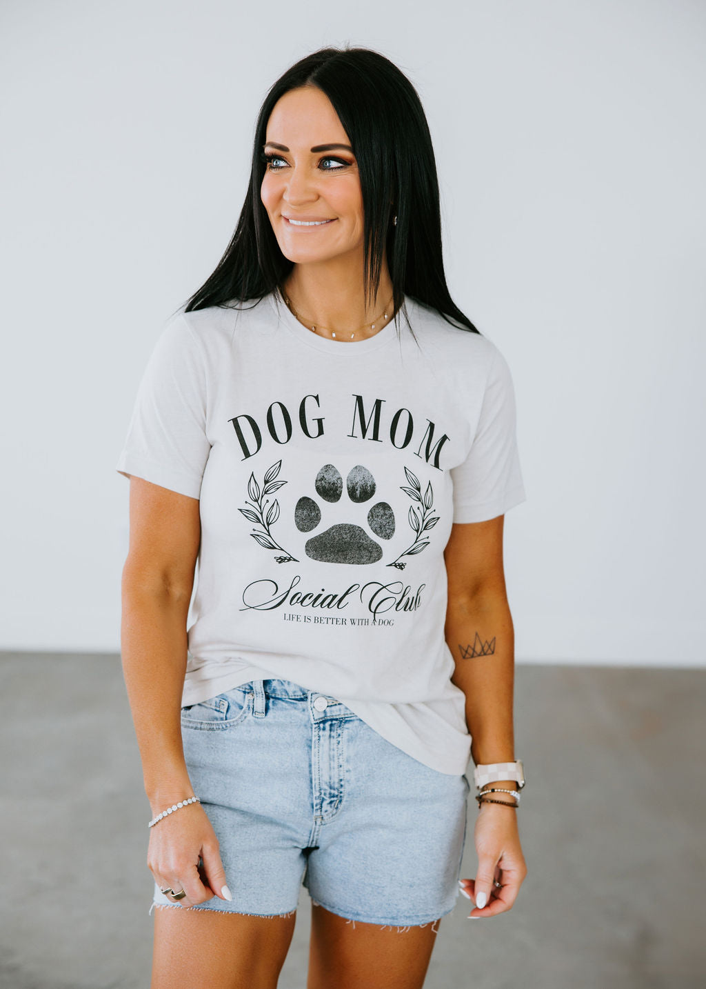 Dog Mom Social Club Tee