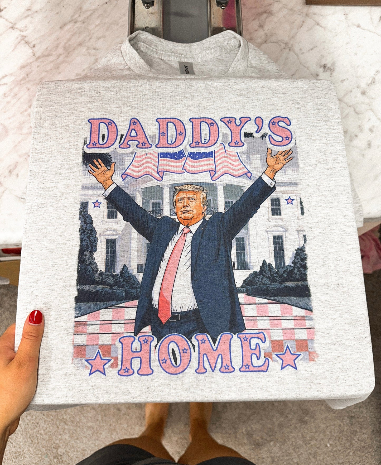 DADDY'S HOME TEE CHECKER