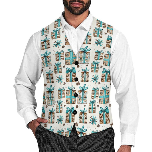 Christmas Presents Men's Western Vest