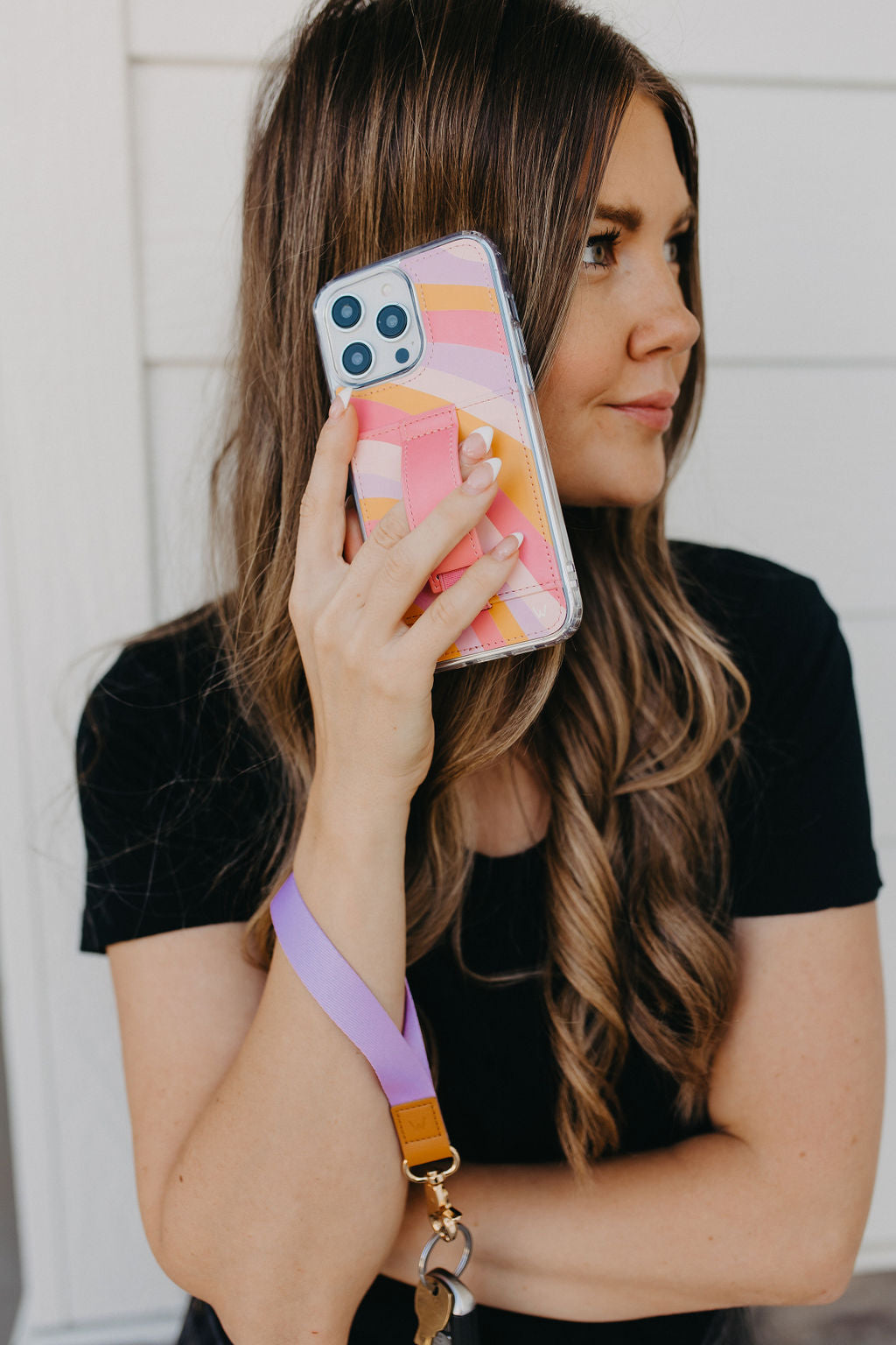 Lilac Dreams Wrist Lanyard