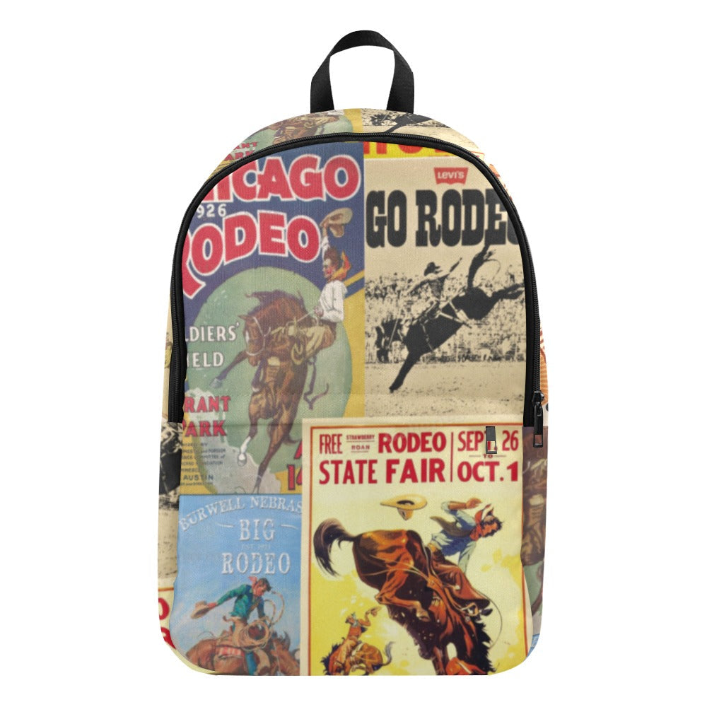 Vintage Rodeo Poster Backpack