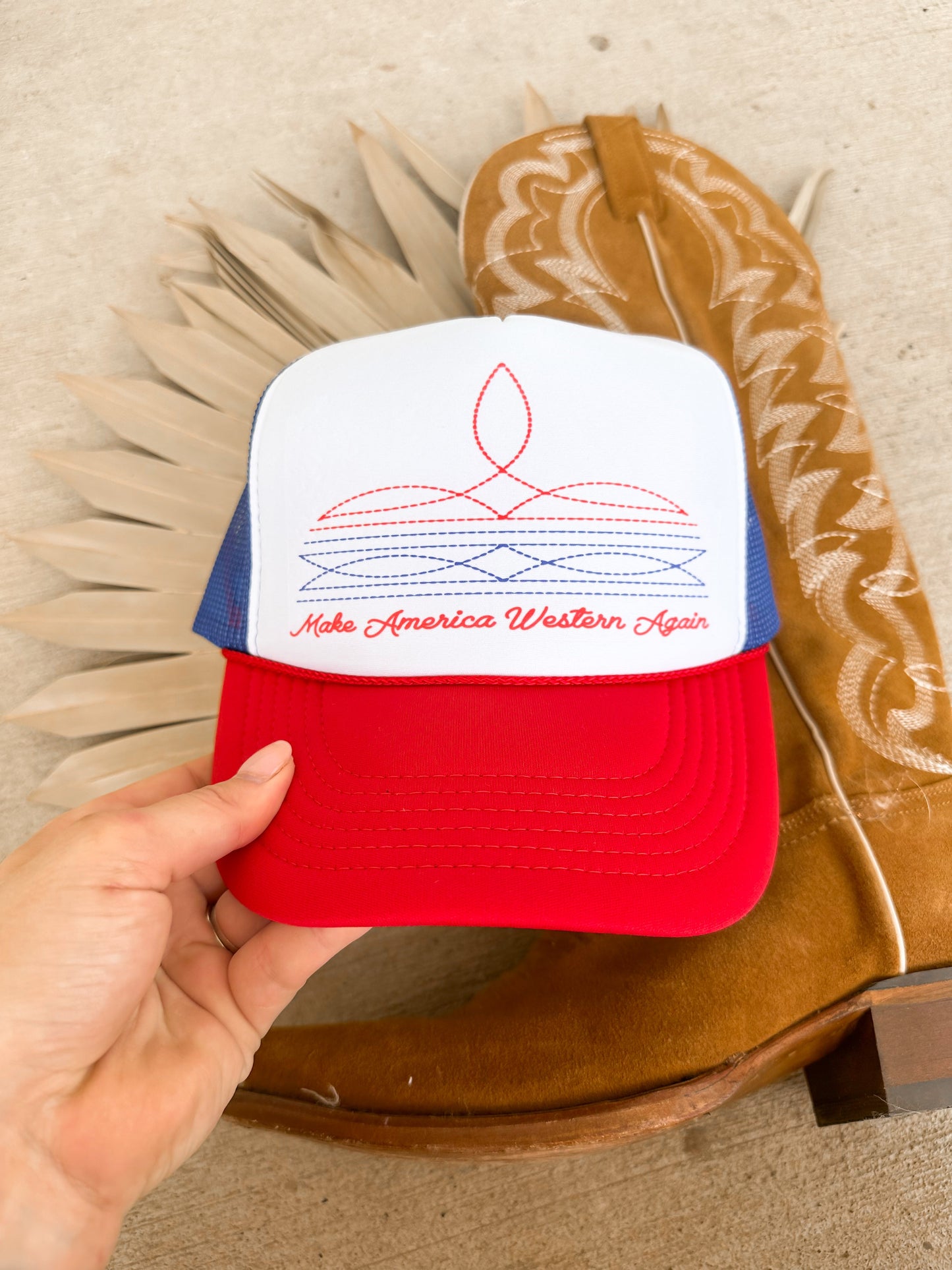 MAKE AMERICA WESTERN CAP