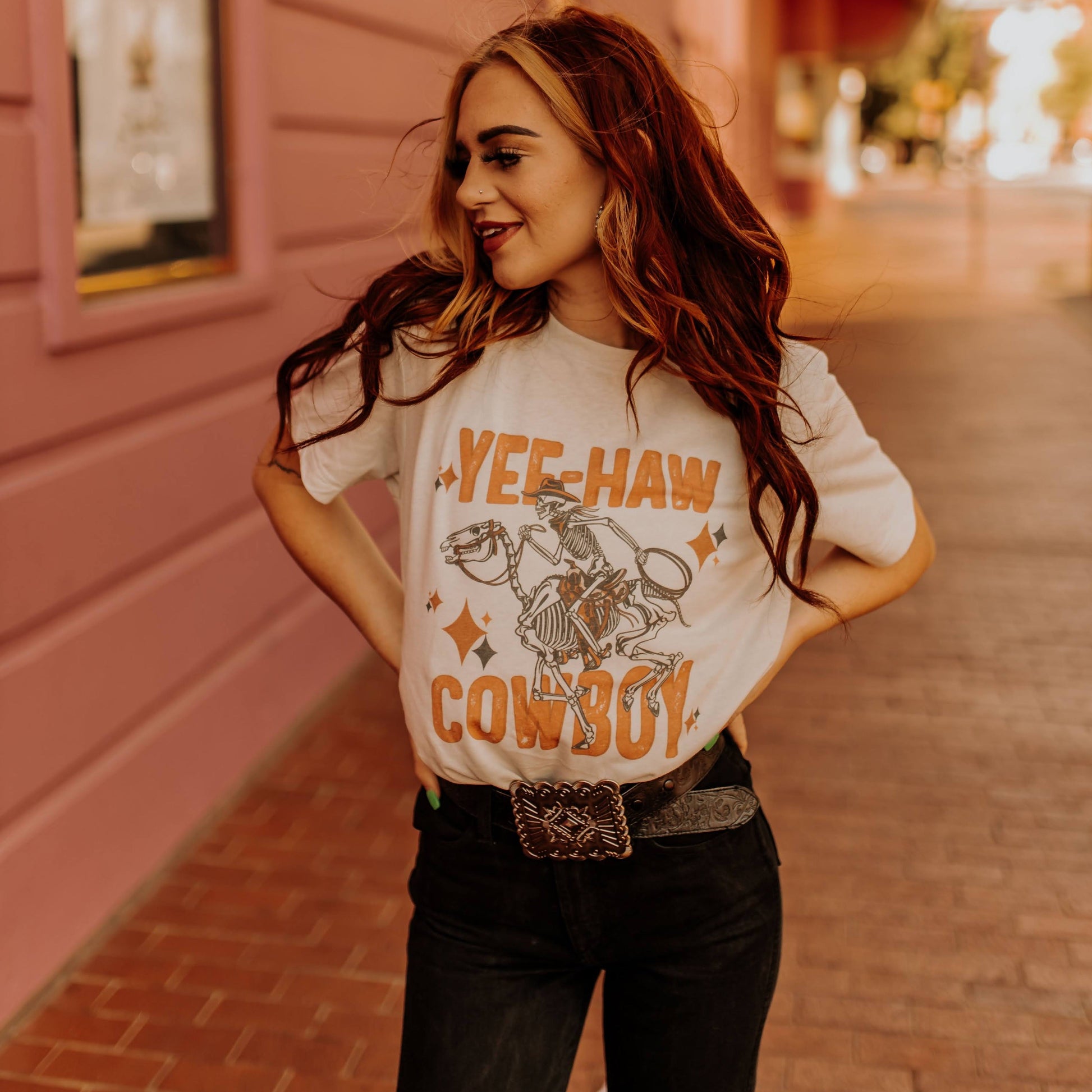 Yee-Haw Cowboy Graphic Tee