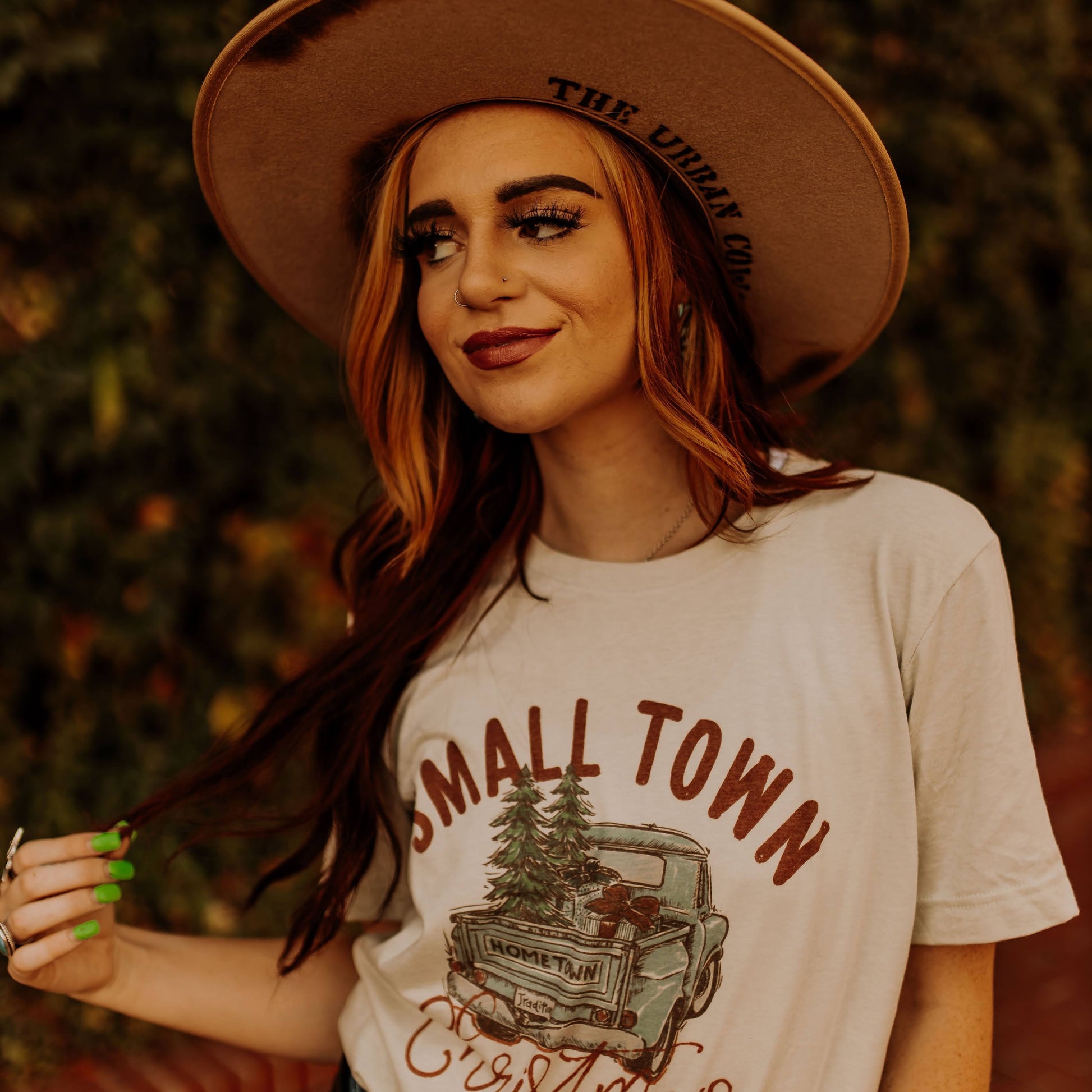 Small Town Christmas Graphic Tee