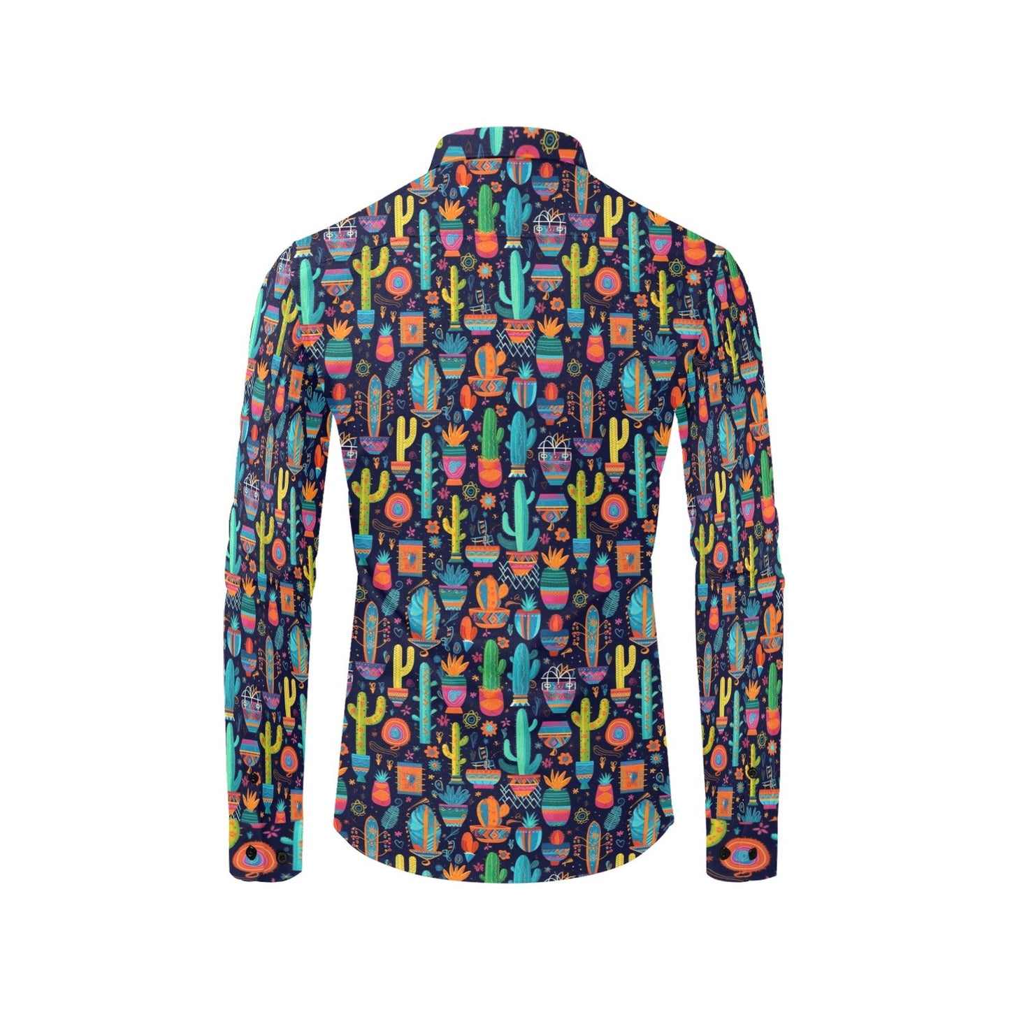 Crazy Cactus Lady Unisex Western Button Up Shirt