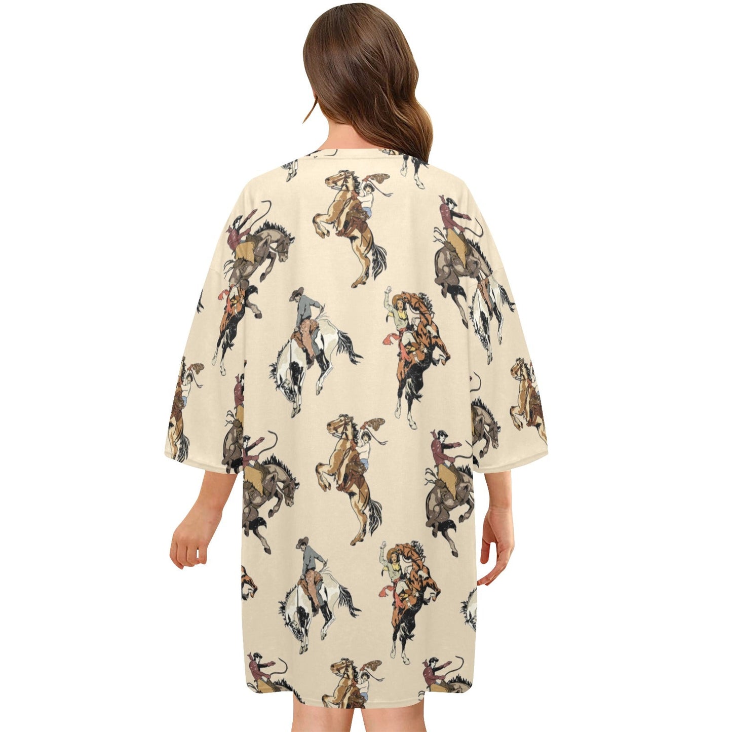 Vintage Cowgirl Oversized Sleep Shirt