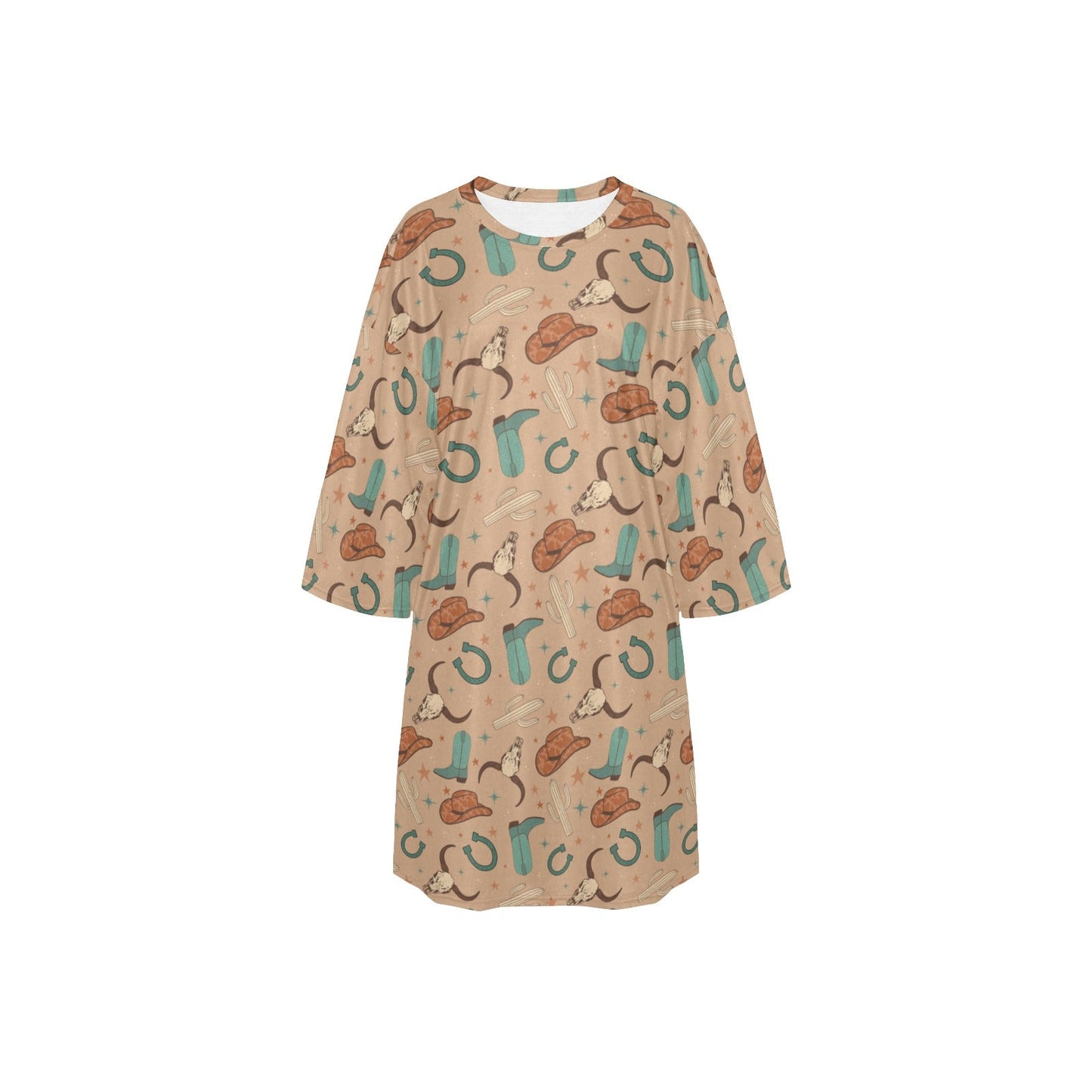 Everything Western Oversized Sleep Shirt