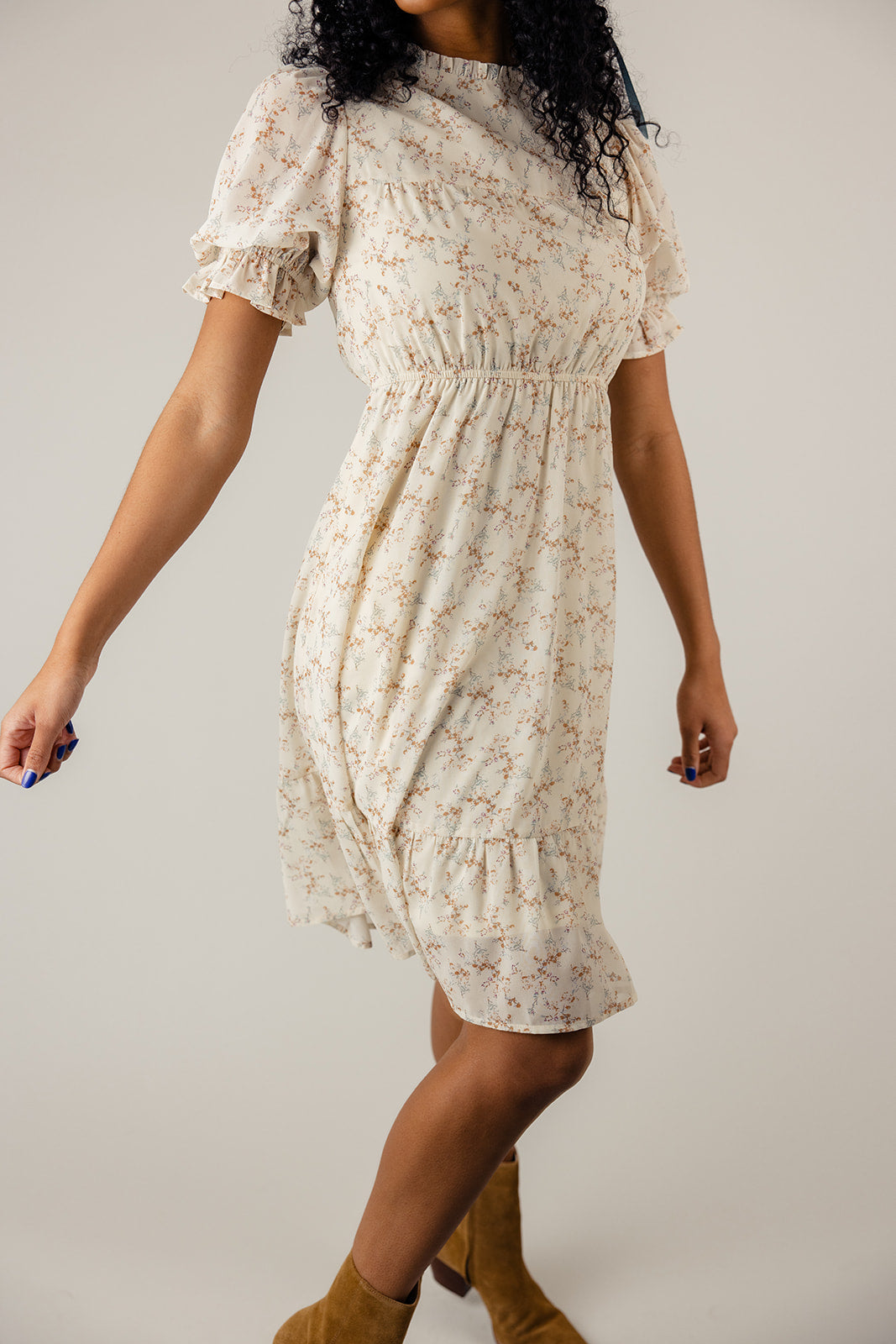 Sunrise Serenade Ruffle Dress