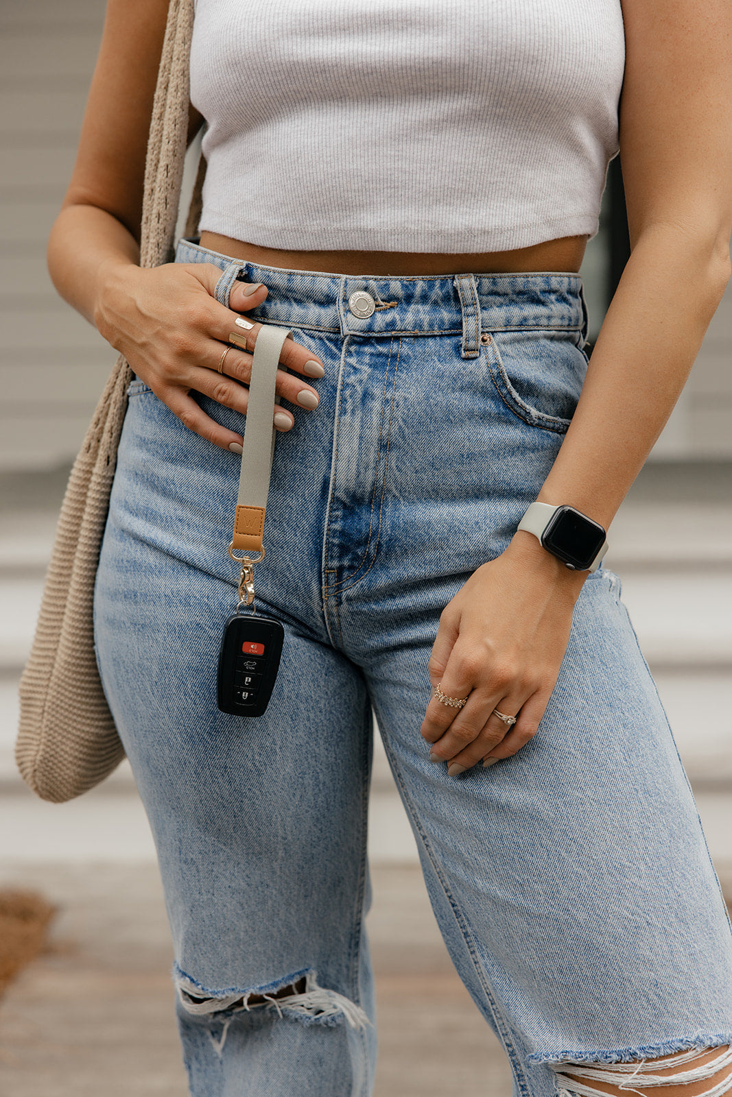 Minted Diamond Wrist Lanyard