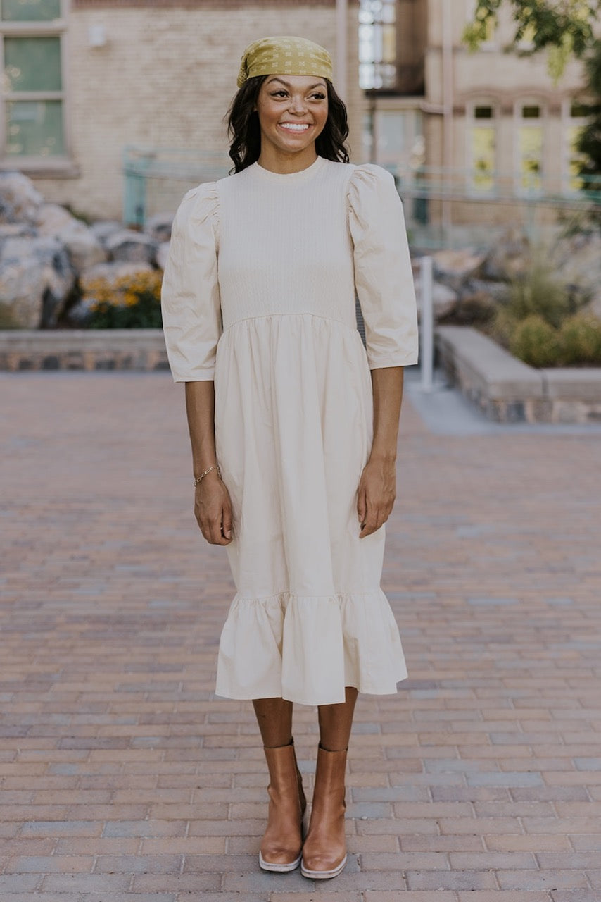 Run Around Town Quarter Sleeve Dress